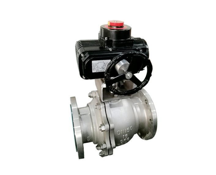 精小型带手轮电动法兰球阀