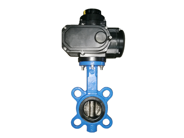 开关型电动对夹蝶阀