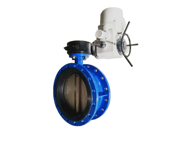 多回转电动法兰蝶阀