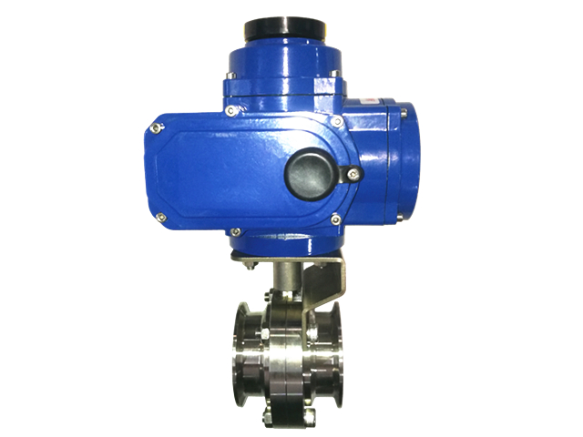 电动快装卫生蝶阀