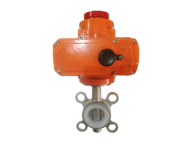 电动卫生对夹蝶阀