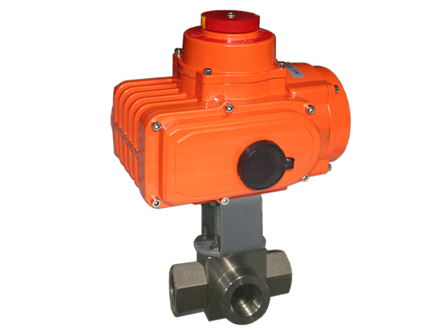 电动高压三通球阀