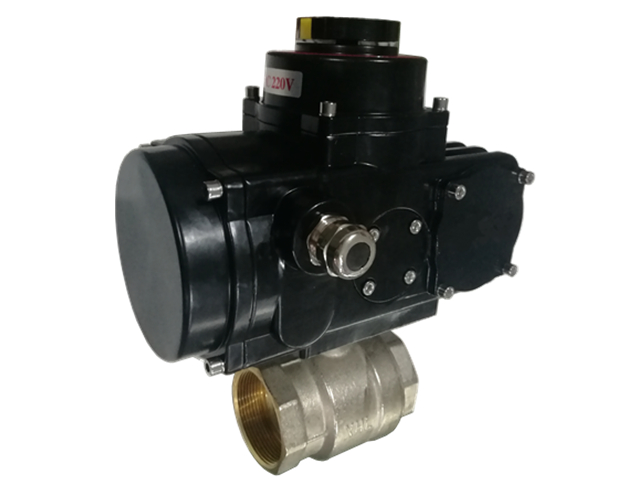 Q911F-16T电动铜球阀