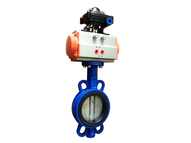 D671X对夹式气动双位蝶阀