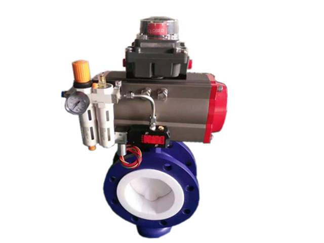 ZSHWF气动衬氟法兰蝶阀