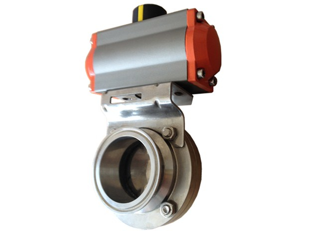 D681X气动卫生快装蝶阀