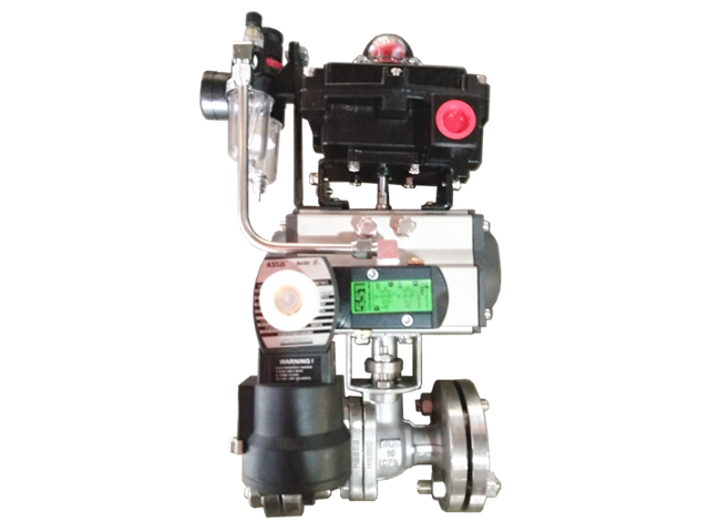 ZSHO防爆气动O型不锈钢球阀