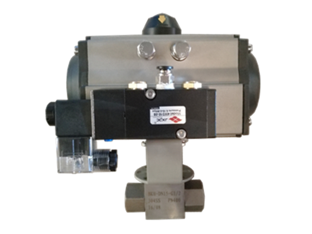 Q611N气动高压螺纹球阀