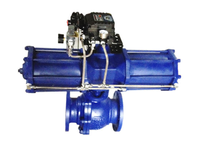 TQ641/H大口径气动调节球阀