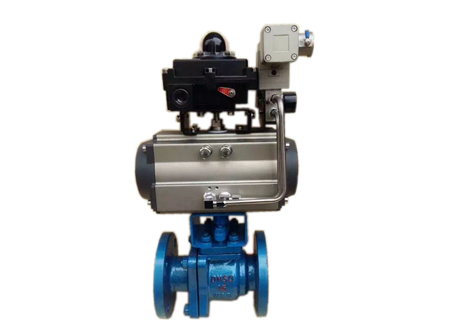 ZSDO气动衬氟O型切断球阀